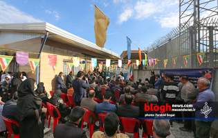 افتتاح یک کتابخانه‌ روستایی در شهرستان نکا
