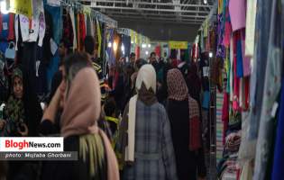 نشاط مردم ساری در بازارهای عیدانه