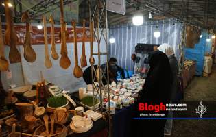 نمایشگاه نوروزی صنایع دستی و سوغات کشور در نوشهر