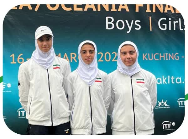 پیروزی دختران مازندرانی در تنیس جهان