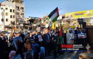 تجمع ضد صهیونیستی مردم بهشهر در حمایت از مردم غزه