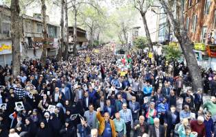 شکوه حضور مازندرانی‌ها در راهپیمایی روز قدس+عکس و فیلم