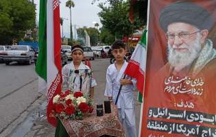 برپایی موکب‌های وداع در شهرستان نور  <img src="/images/video_icon.png" width="11" height="10" border="0" align="top">