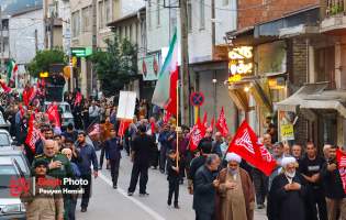 مراسم جاماندگان بدرقه آقای شهید ایران