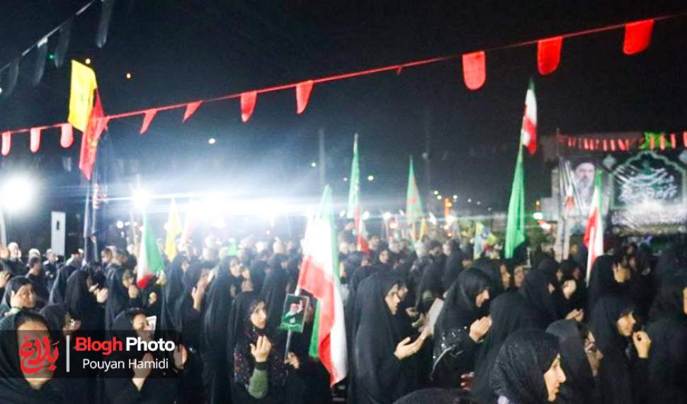 اجتماع مردمی شهر زیراب  
